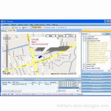 Mobile Phone GPS Tracking Software, Can Supports Free Google Map and Info Map
